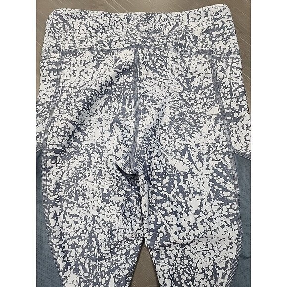 Under Armour Leggings Capris Heatgear Compression Low Rise Gray Women's Small - Picture 5 of 10